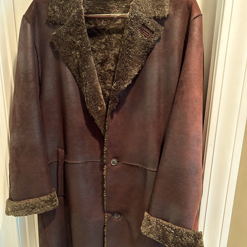 Men’s 100% Made in Italy Shearling Coat
